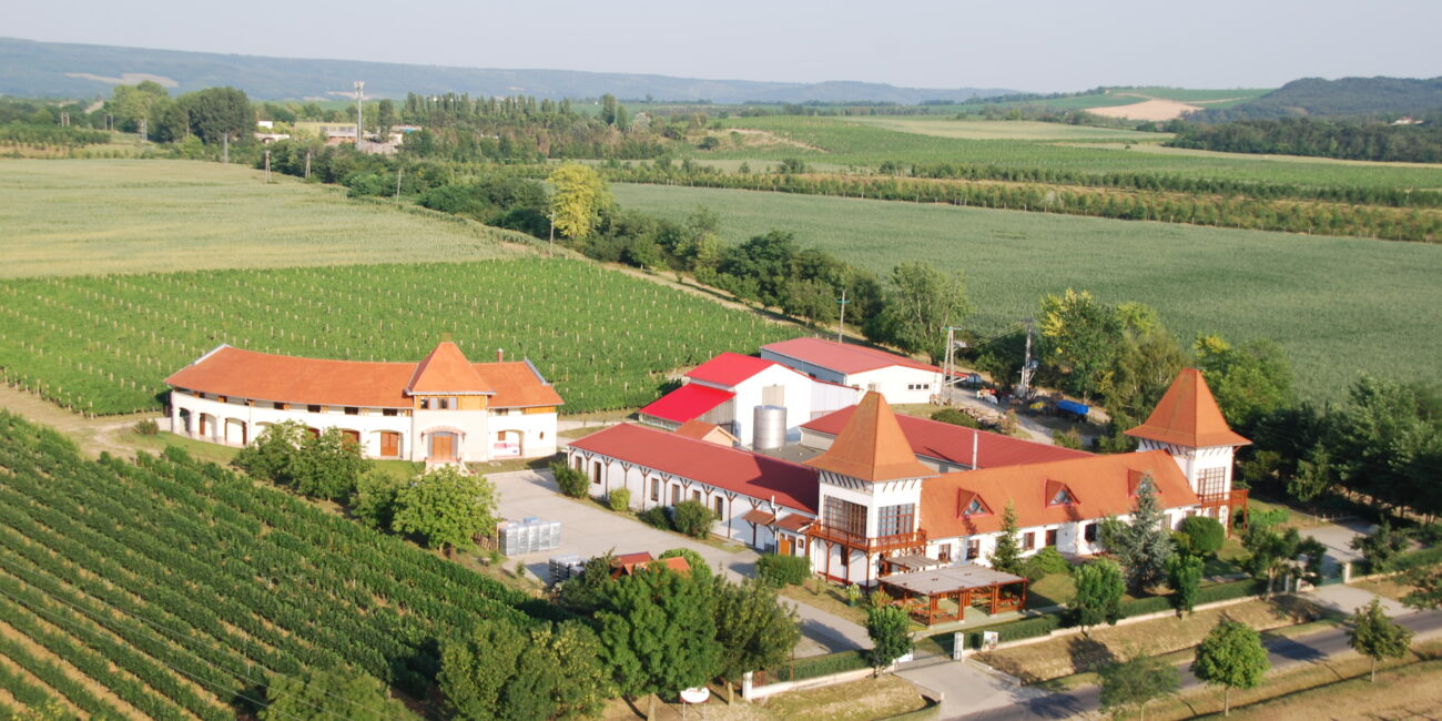 Garamvári Vineyard estate building Balatonlelle, Hungary
