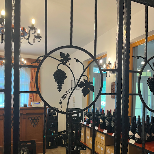 Taschner wine shop in Sopron, Hungary