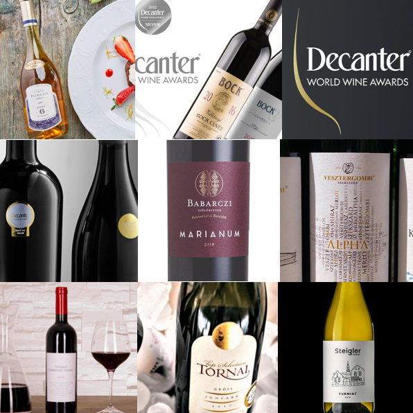 Decanter World Wine Awards 2022 Hungarian silver medals