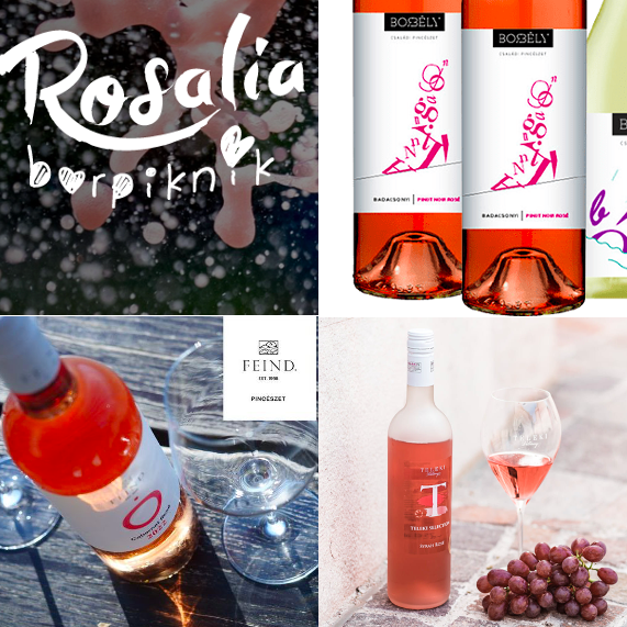 Rosalia rose wine event Budapest 2023 June
