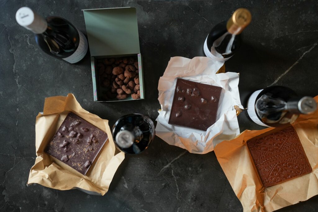 Tóth Ferenc wines with chocolate from Eger, Hungary