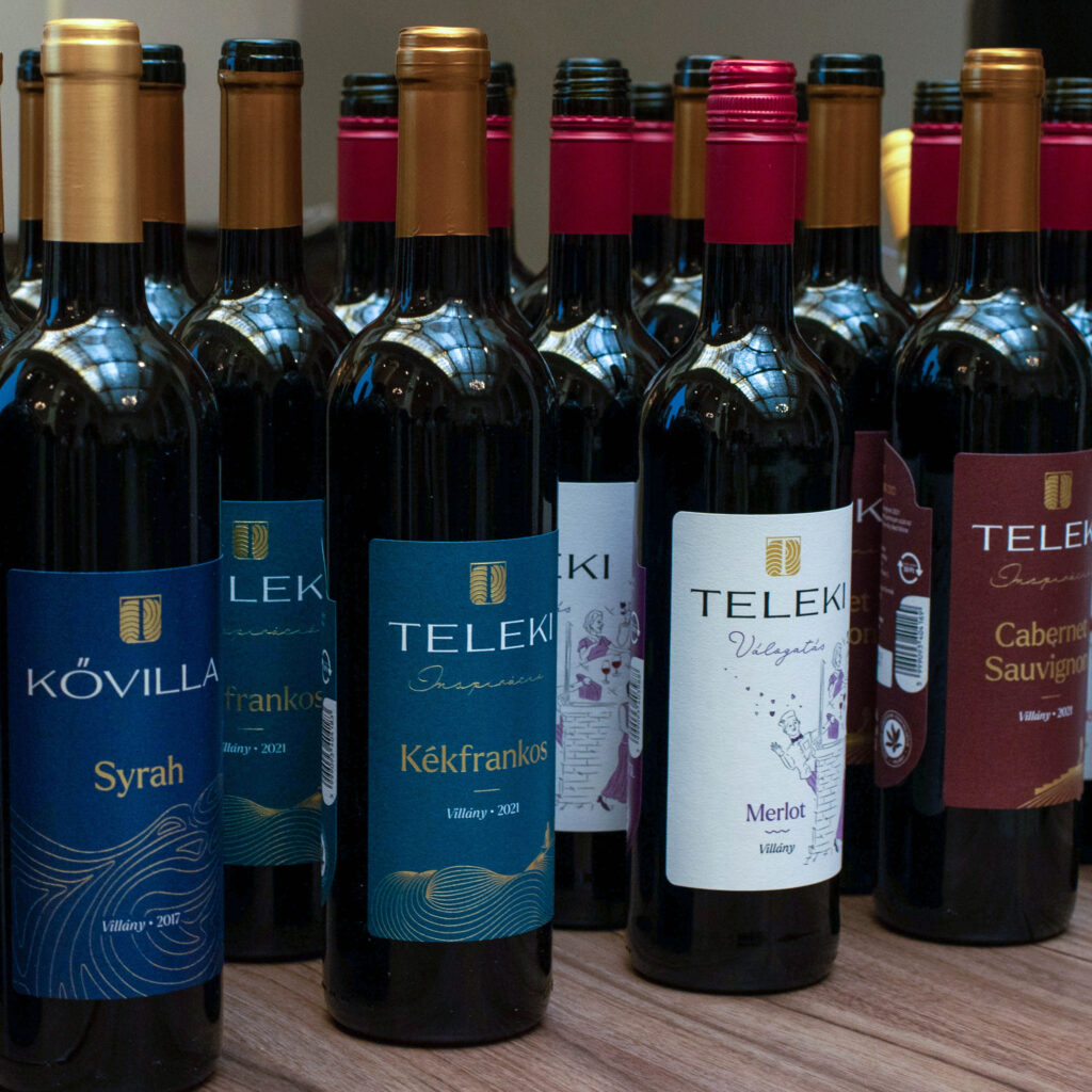 Teleki wines with new labels, 2024, Villány, Hungary