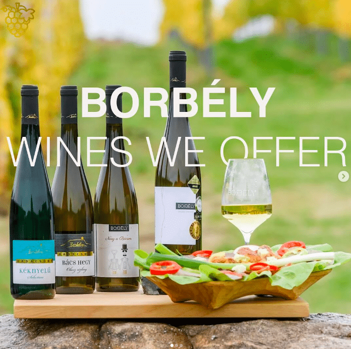 Borbély wines, Badacsony, Hungary