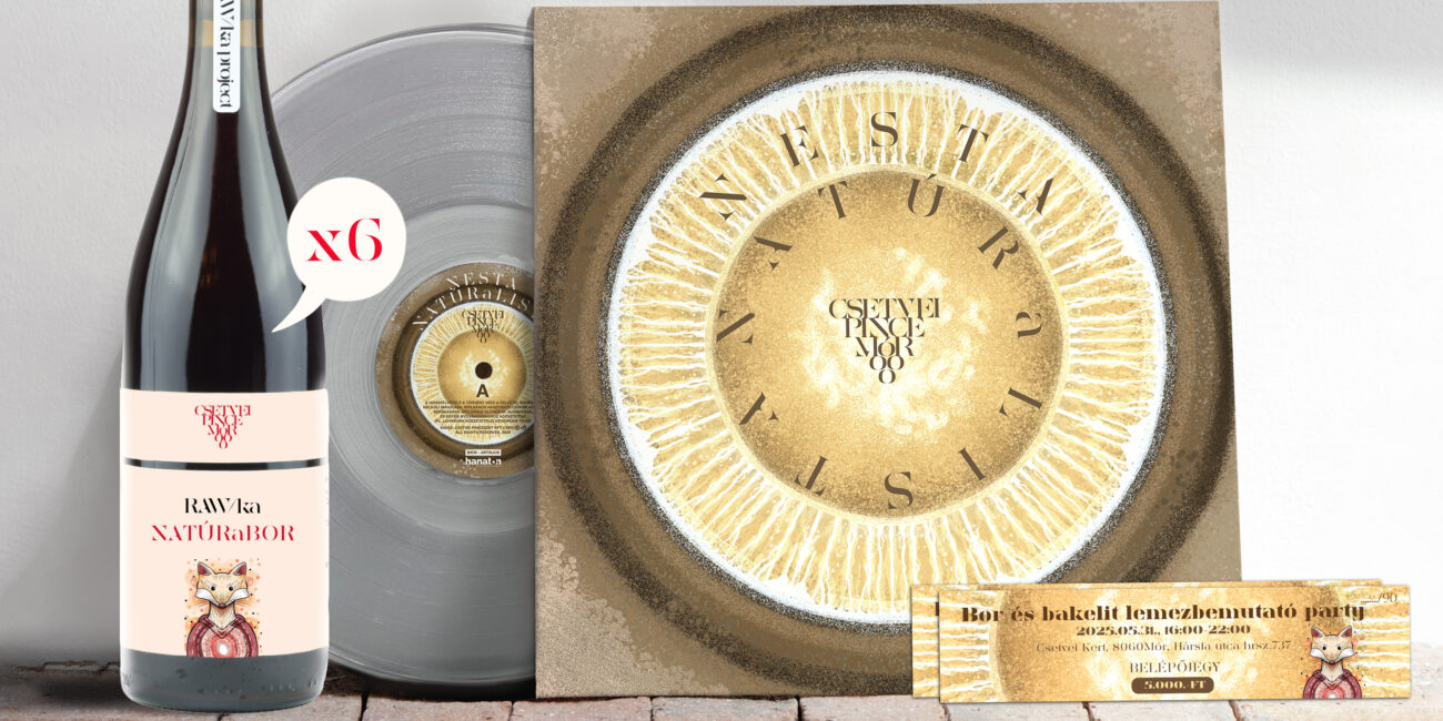 Csetvei Vinyl and Wine project 2025, Mór wine region, Hungary
