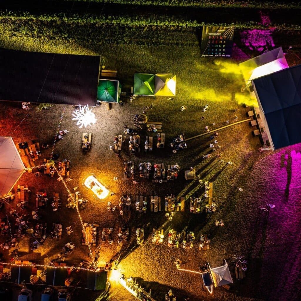 Dominium Winery Mátra wine region, Hungary, festival summer