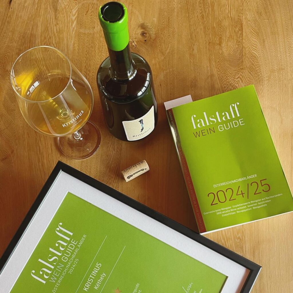 kristinus-balaton-hungary-wine-falstaff-guide Kristinus Kelet 2021 white blend in Falstaff Wein Guide
