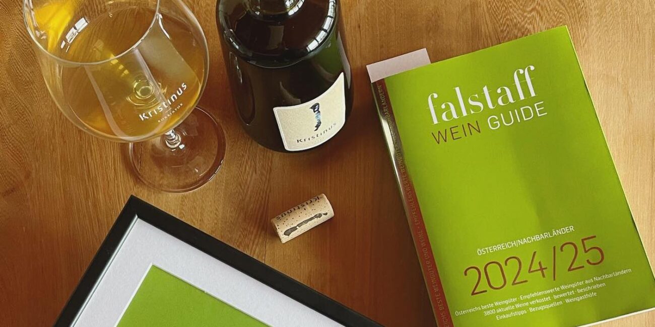 Kristinus Kelet 2021 white blend in Falstaff Wein Guide