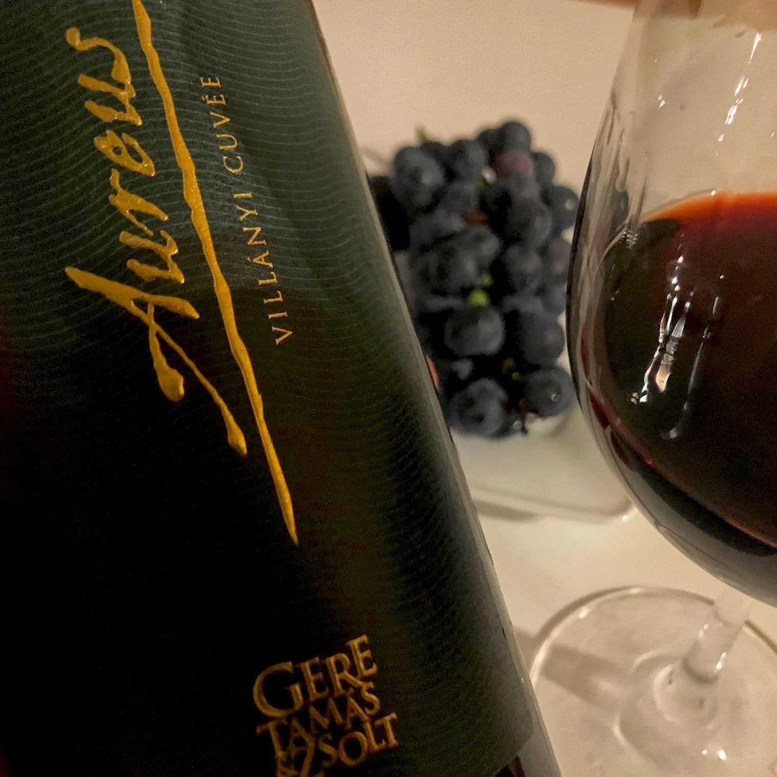 Gere Tamás & Zsolt Aureus Cuvée Villány Hungary