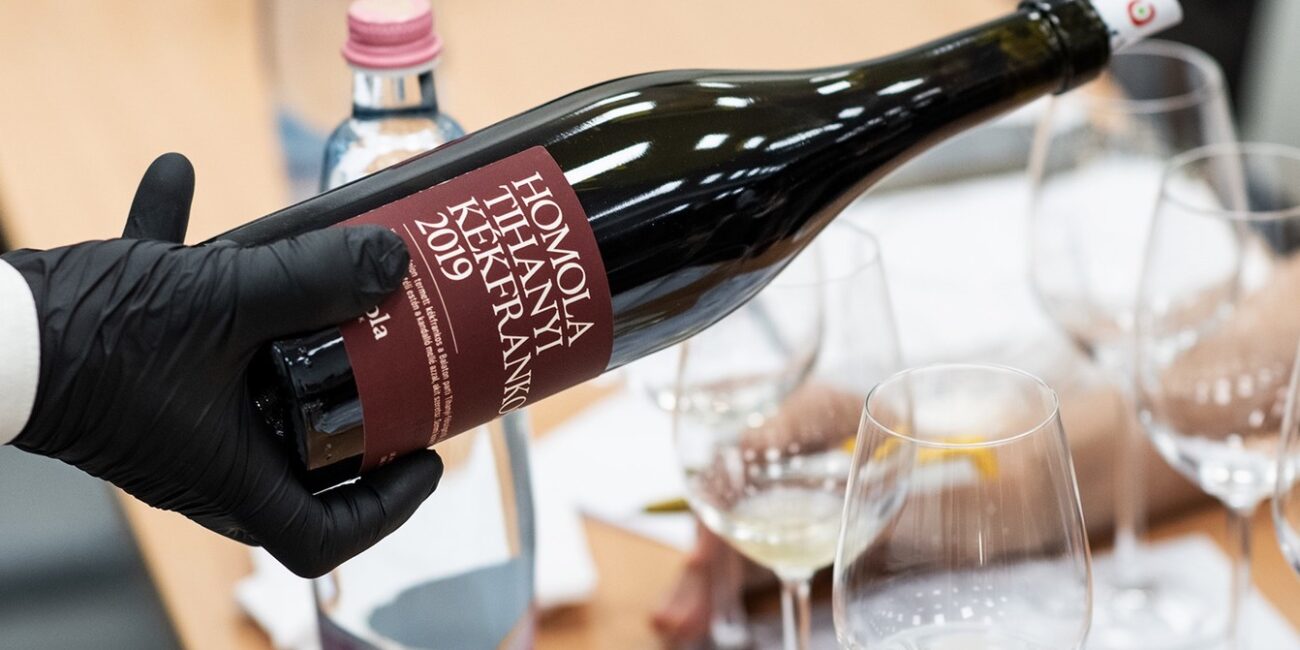 Homola Kékfrankos Tihany 2019 red wine Hungary, Balaton