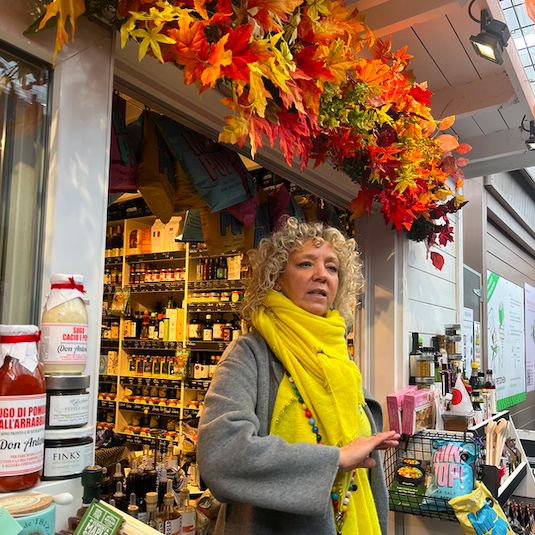 Ilka market Düsseldorf germany, photo Ágnes Németh
