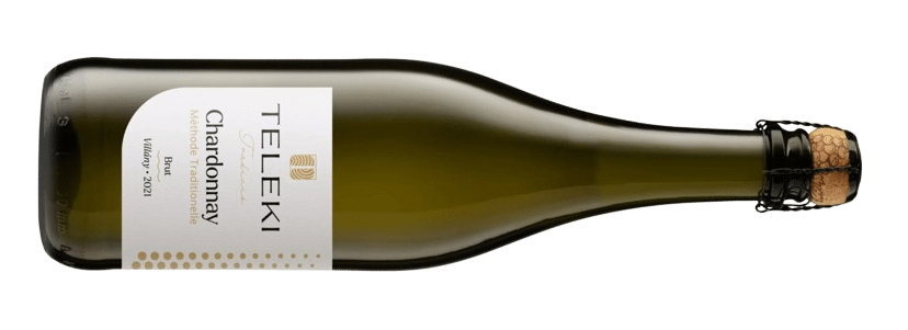 Teleki Chardonnay Brut sparkling wine Villány Hungary