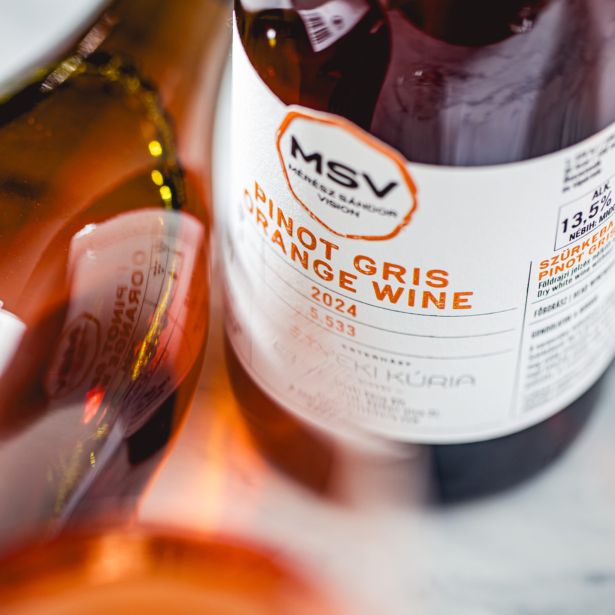 Etyeki Kúria MSP Pinot Gris orange wine Hungary