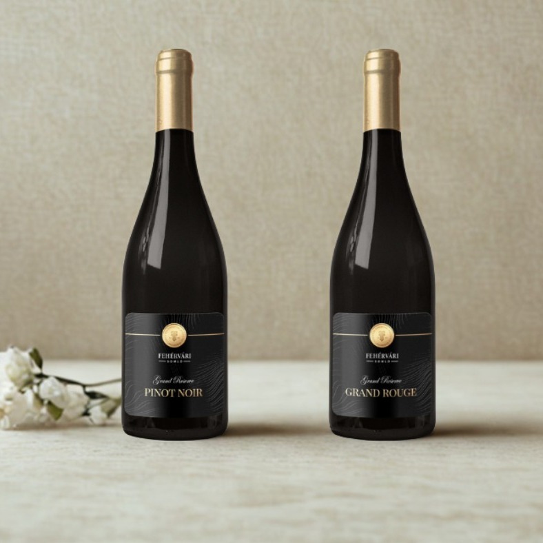 Fehérvári Wine Estate red wines from Sonló, Hungary