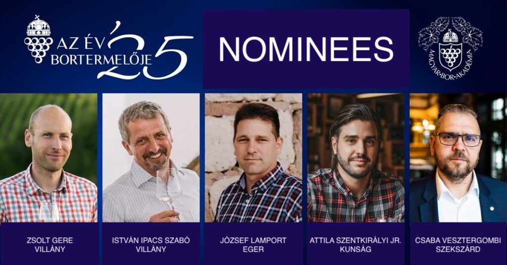 Winemaker of the Year Hungary nominees 2025