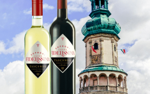 Taschner Fidelissima blended wines from Sopron, Hungary, from the Faithful City