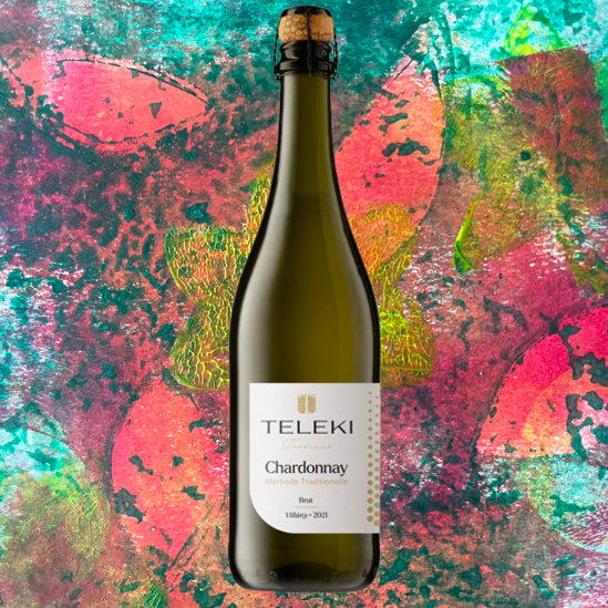 teleki tradíció Chardonnay Brut 2022 Villány Hungary sparkling wine