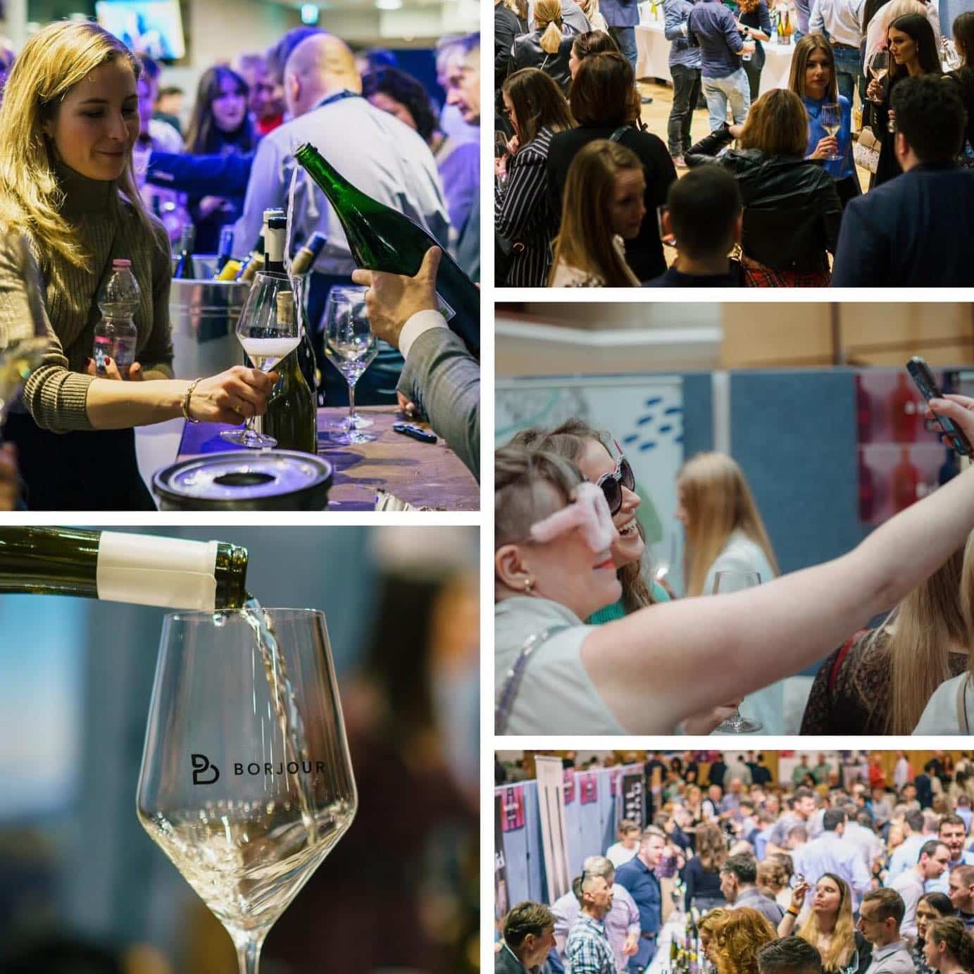 Borjour Magnum Budapest wine tasting