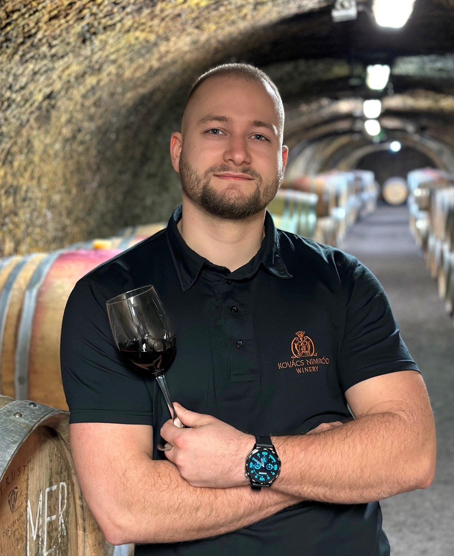 Bíró Noel head winemaker, Kovács Nimród Winery, Eger, Hungary