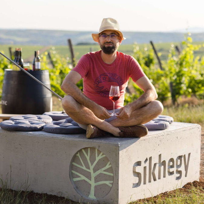 István Polyák head winemaker, Tóth Ferenc Winery, Eger, Hungary