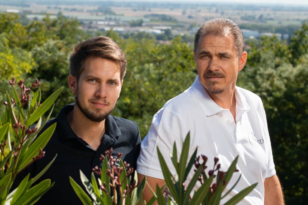 Our estate, “CSERI,” is closely connected to the timeless symbol of the phoenix. This mythical creature reflects the spirit and philosophy of our winery. Inspired by the still relatively undiscovered wine region of Nyúl, in the Pannonhalma area, the name “Phoenix” was born. To rise like a phoenix — to be renewed and brought back to life — is a fitting metaphor for our journey.