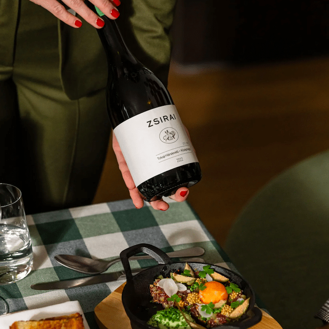 Galuschka Bistro and garden, a new eatery in Tokaj