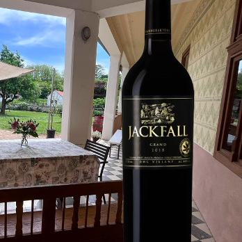 Jackfall grand red wine Villány Hungary gold medal