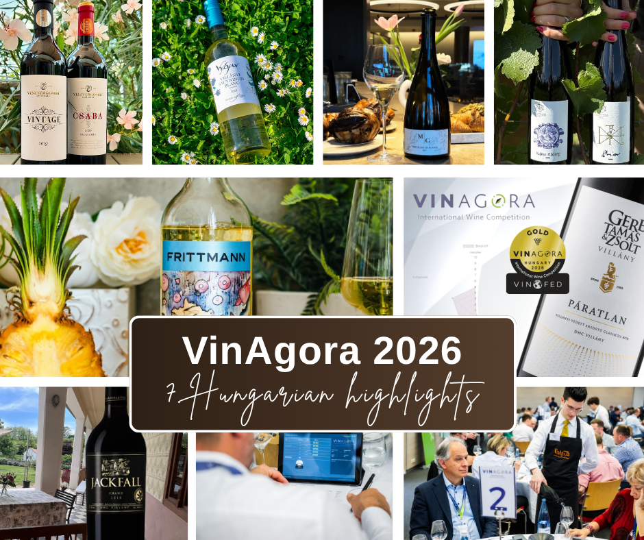 VinAgora wine contest Hungarian gold medals 2026