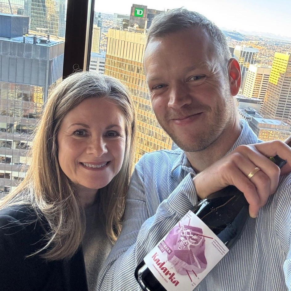 Heimann & Fiai and Christina (Salivate Wine Consulting)