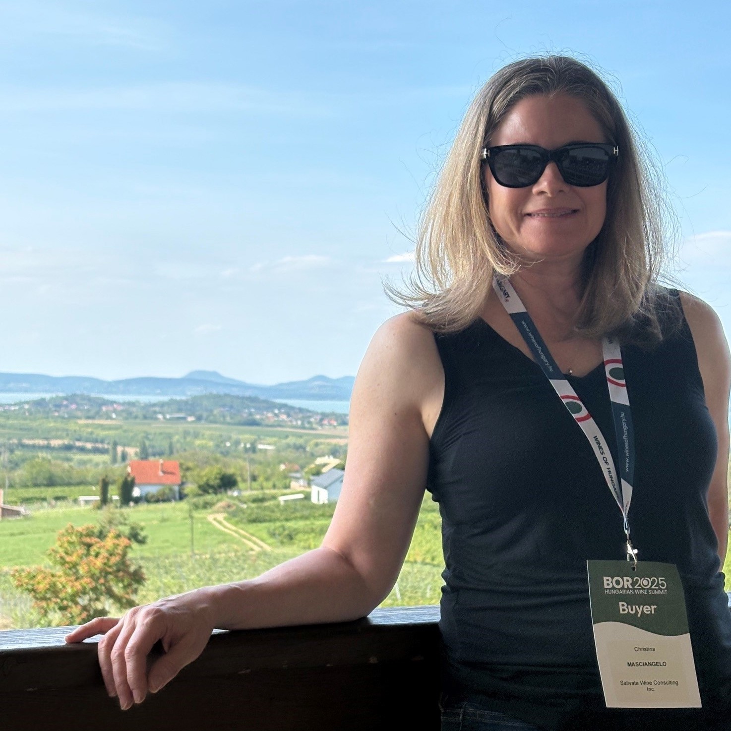 Christina Masciangelo, the owner of Salivate Wine Consulting in Hungary