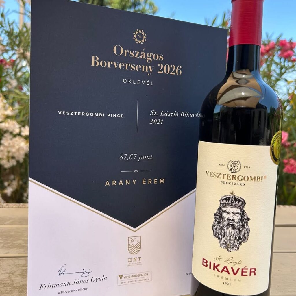 Vesztergombi St László Bikavér Szekszárd Hungary