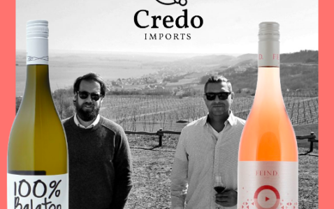 Credo Imports US feind and Homola Hungarian wines from Balaton