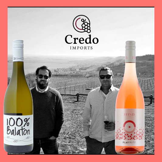 Credo Imports US feind and Homola Hungarian wines from Balaton
