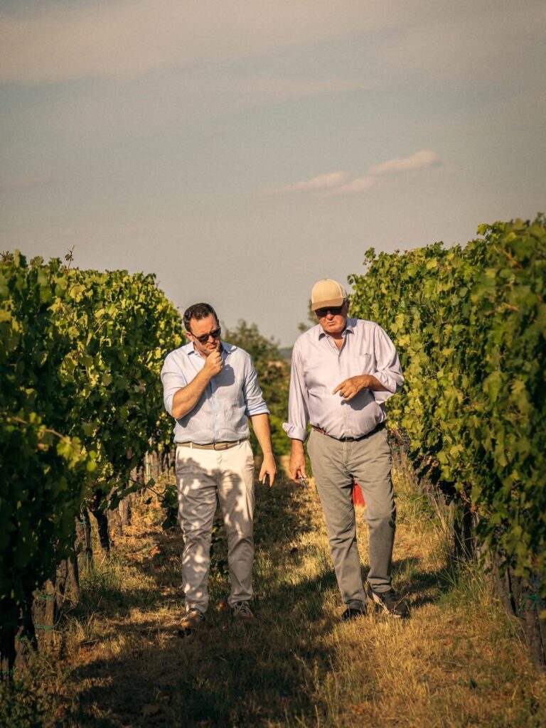 Kristóf Csizmadia and Attila Gere in Villány