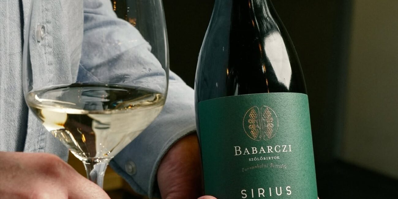 Babarczi Sirius oak aged Chardonnay from Pannonhalma (Photo by Hoppá Bistro)
