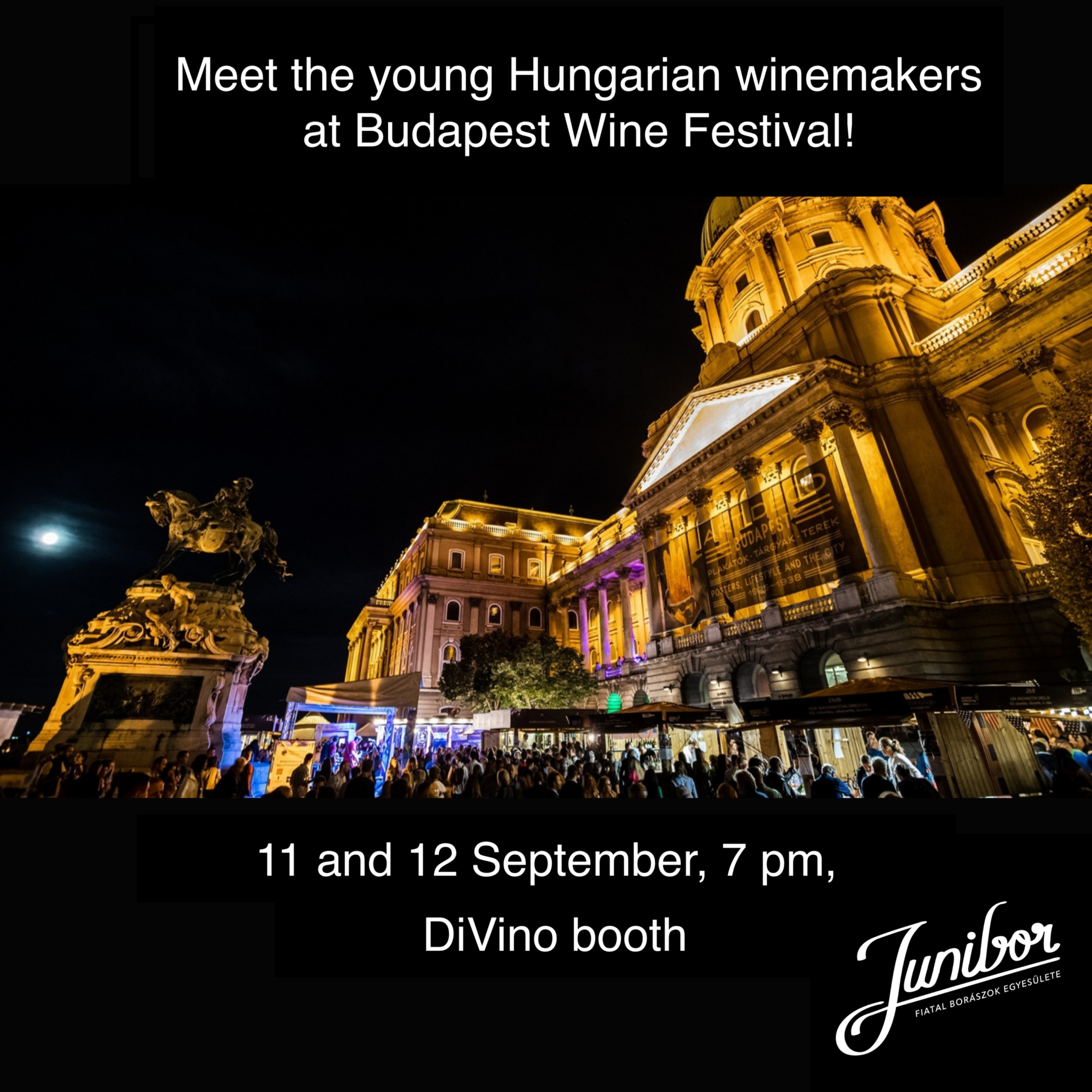 Junibor winemakers at Budapest Wine Festival