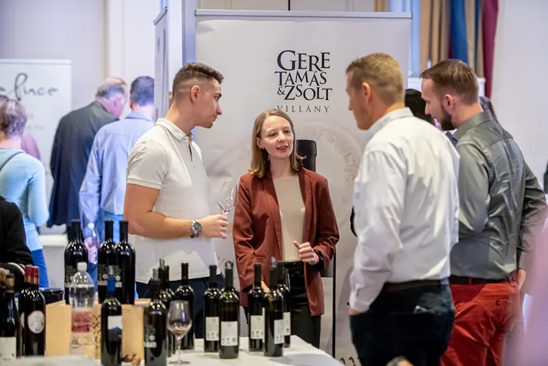 Gere Tamás and Zsolt both at Winelovers Bordeaux blend grand tasting