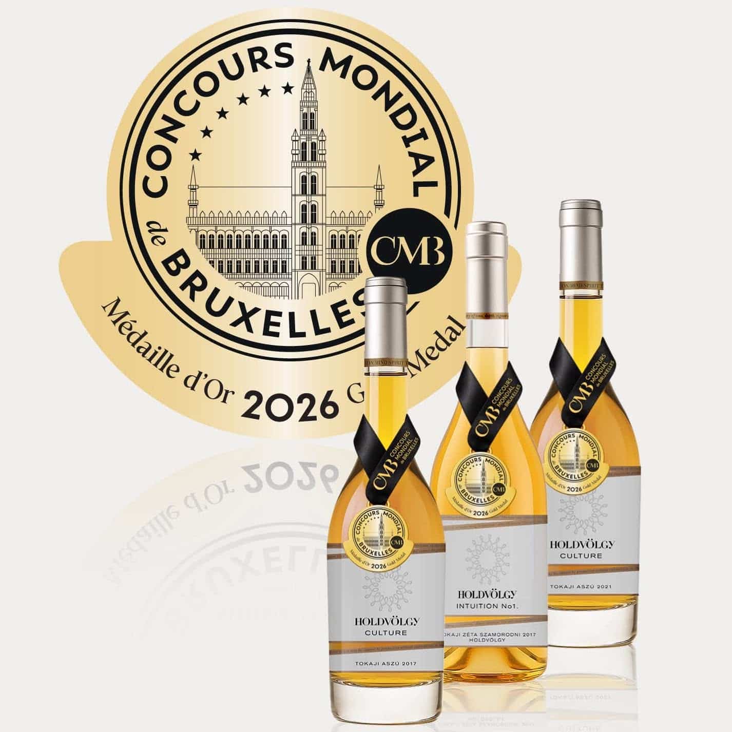 Holdvölgy gold medal winner Tokaj wines at CMB 2026