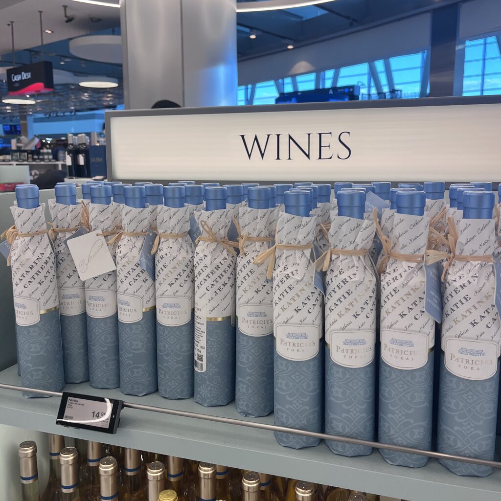patricius-katinka Patricius Katinka late harvest wine from Tokaj, Best Buy, Budapest Airport