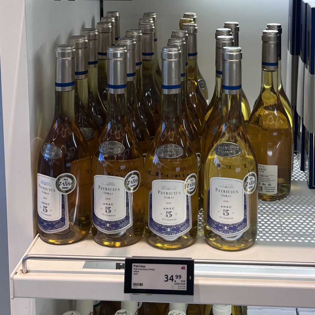 patricius-tokaji-aszu-budapest-airport Patricius Tokaji Aszú Budapest Airport
